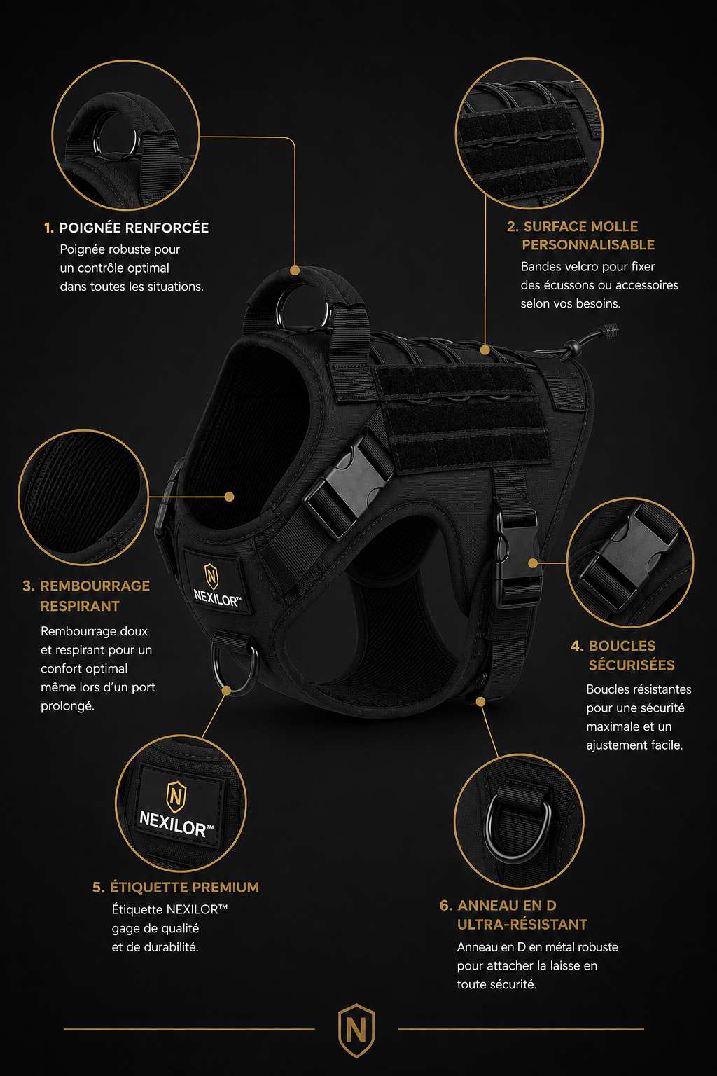 Harnais NEXILOR™ Atlas II
